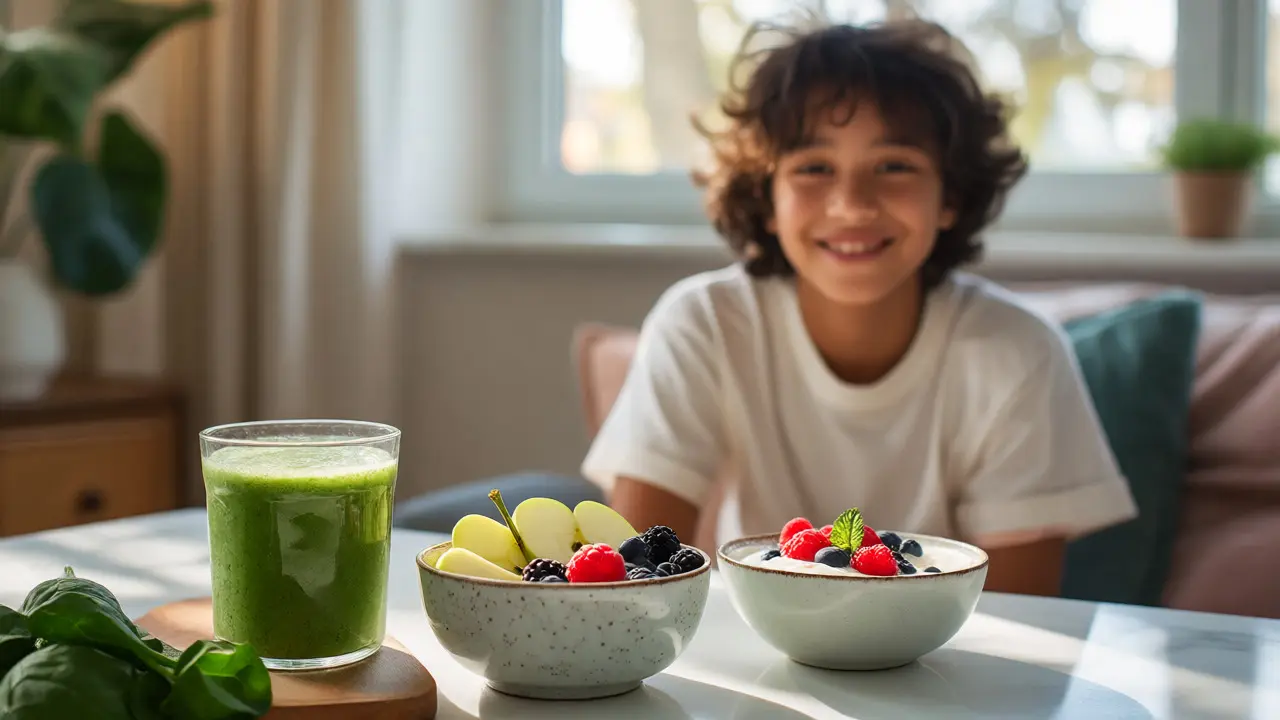 Zdravé měkké potraviny a smoothie vhodné pro nositele rovnátek