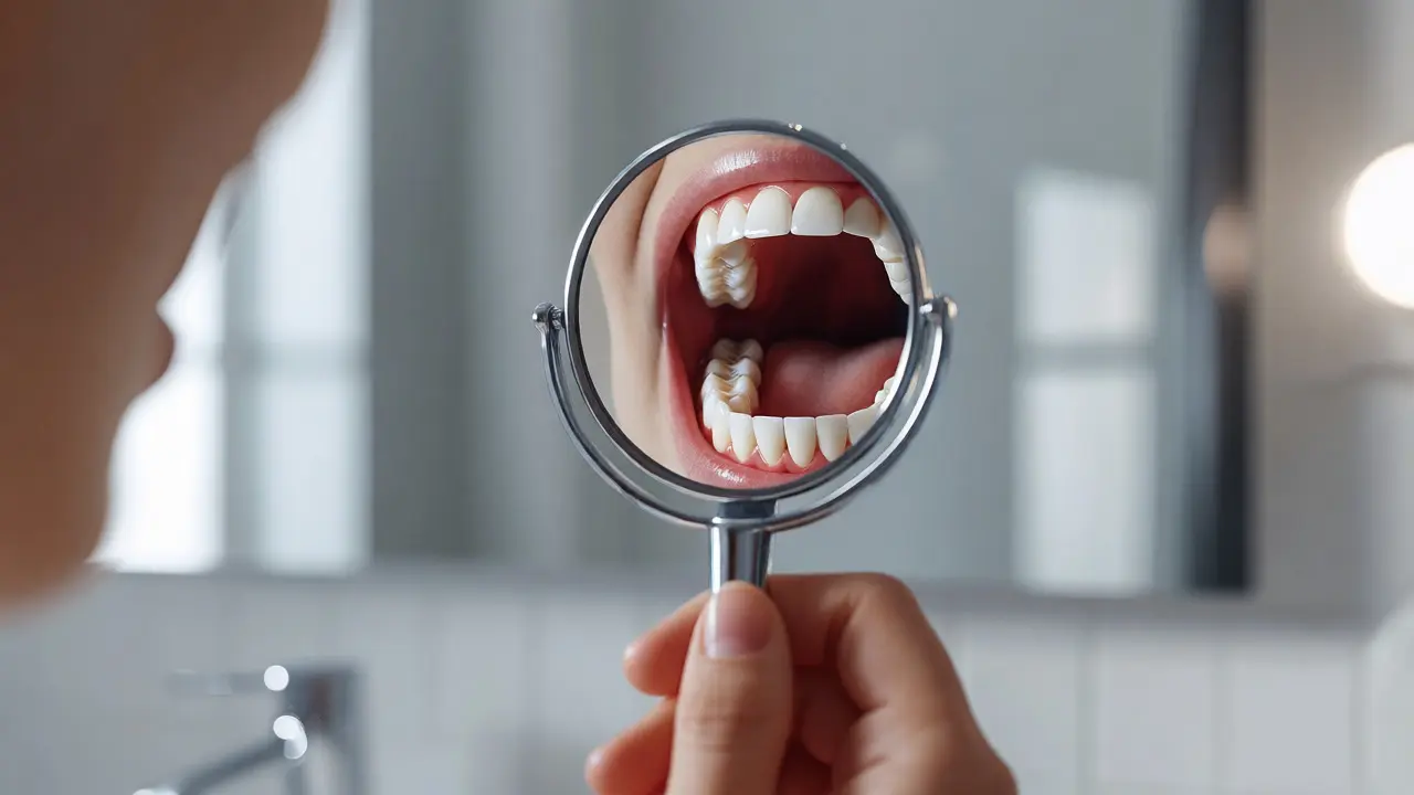 Jak dentální zrcátko může pomoci při bělení zubů