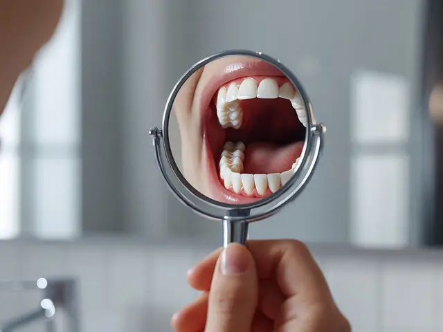 Jak dentální zrcátko může pomoci při bělení zubů